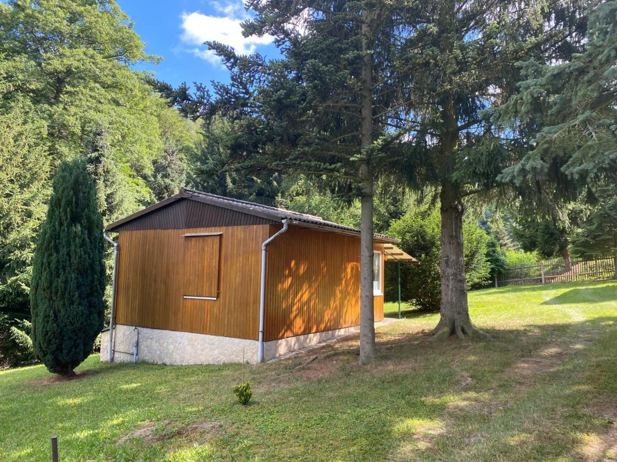 Waldfrieden Bungalow Garnsdorf Buitenkant foto