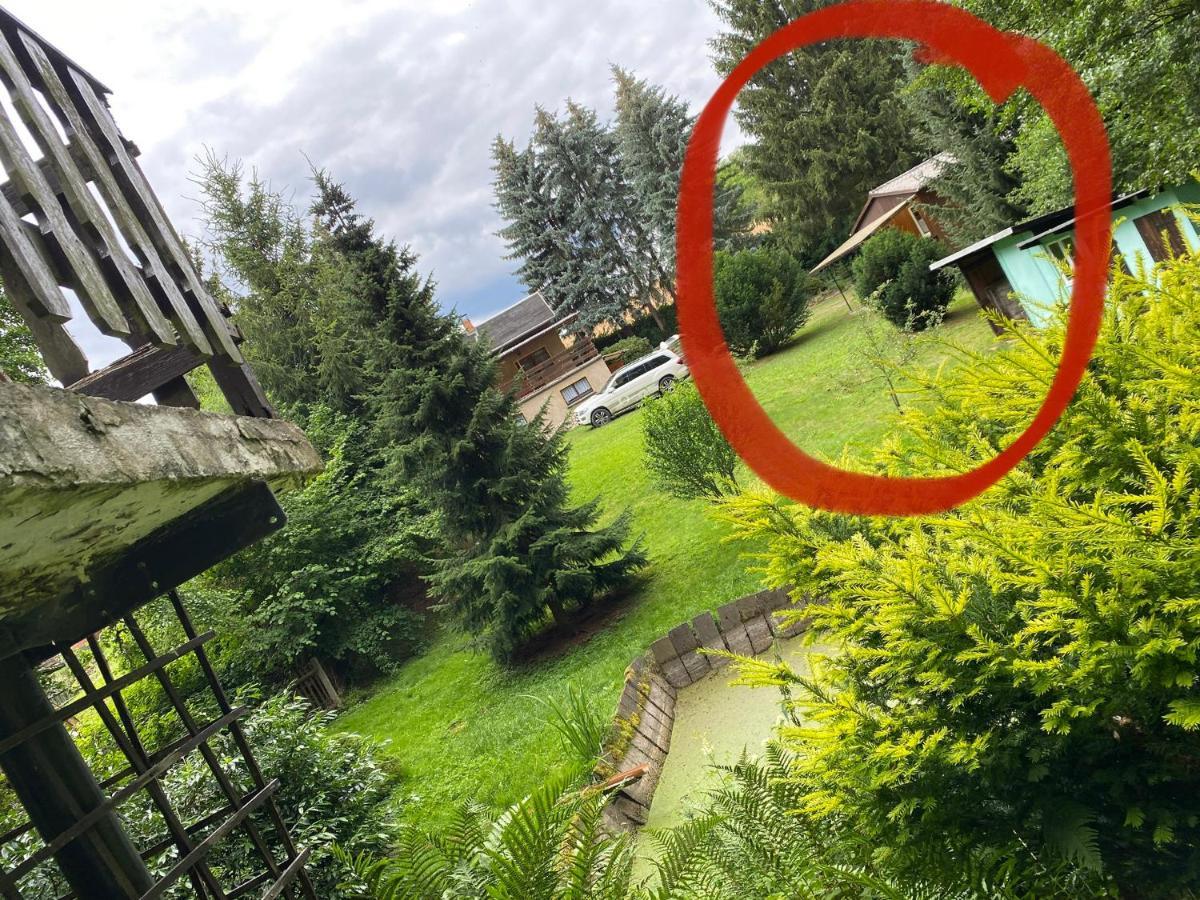 Waldfrieden Bungalow Garnsdorf Buitenkant foto