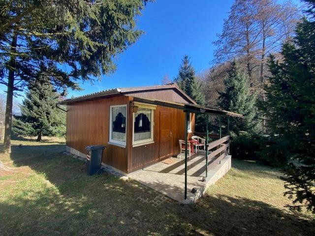 Waldfrieden Bungalow Garnsdorf Buitenkant foto