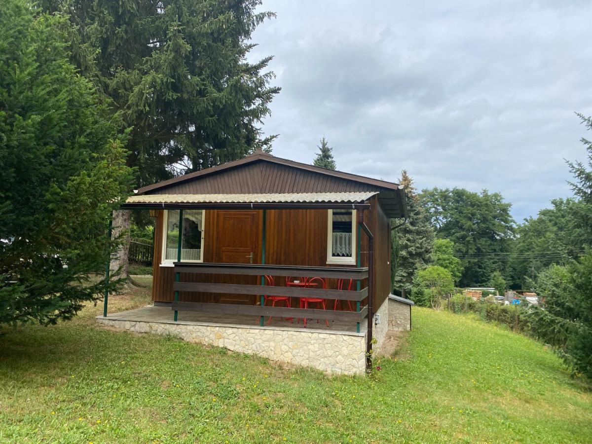 Waldfrieden Bungalow Garnsdorf Buitenkant foto