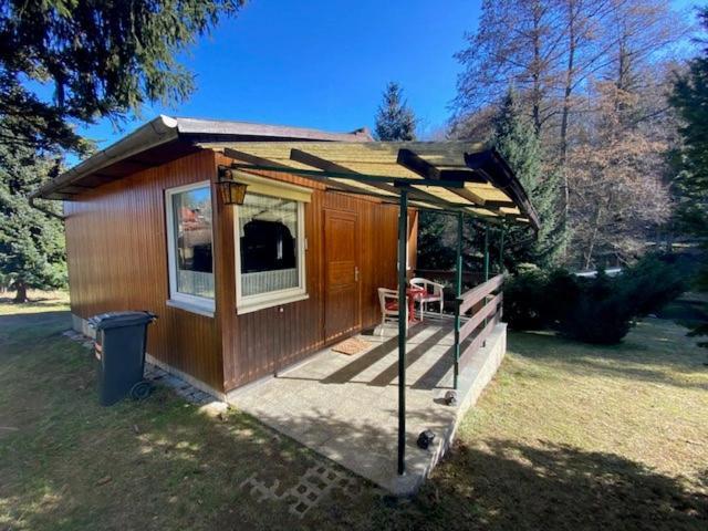 Waldfrieden Bungalow Garnsdorf Buitenkant foto