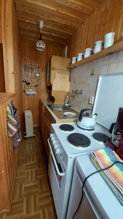 Waldfrieden Bungalow Garnsdorf Buitenkant foto